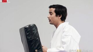 Fighting Foot Domination Video With Ricky Spanish, Kira Noir - Brazzers Official