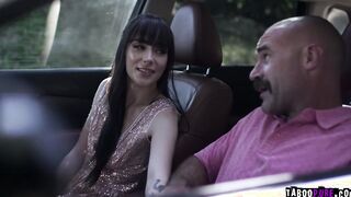 Charles Dera fucked Emma Jade in a secluded area