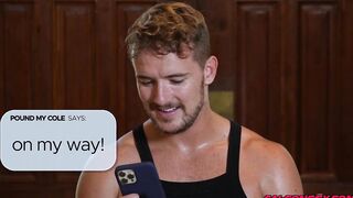 Dan stuffs Cole's hole with his uncut member