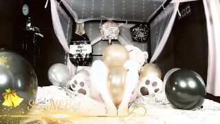 Cutie BBW Balloon Popping New Years - Full Remastered