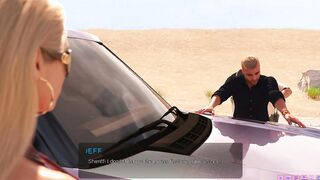 Fashion Bae Blonde inside Red Dress Gets Banged! - 3d game