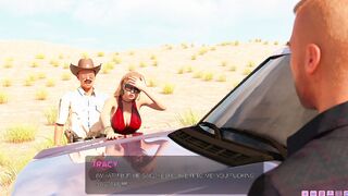 Fashion Bae Blonde inside Red Dress Gets Banged! - 3d game