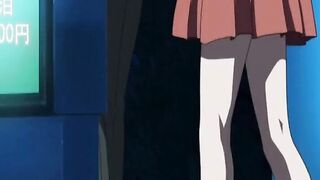 Hentai babe with huge boobs gets fucked