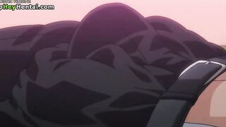 Hentai college guy has sex with busty amazing girl