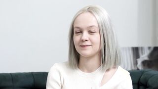 Skinny innocent blonde Marie Poucette gets hardcore nailed