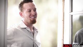 Wet MILF fucks stepdaughters boyfriend