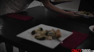 Wet MILF fucks stepdaughters boyfriend