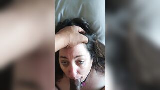 New Years Day- i love sucking off Daddy's dick. Old BBW submissive bimbo, kittenbritches, throats bbcs on New year's day