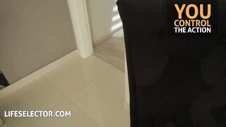 Lifeselector - Skinny 19 year old stepsister Lia Lin reveals her crush