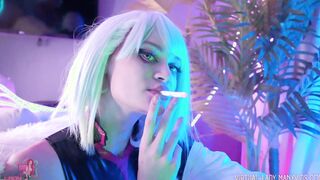 Cyberslut Lucy Boned Monster Sex Toy! Cyberpunk edgerunners