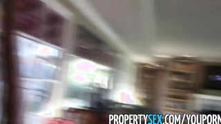 PropertySex - Goddess young black real estate agent homemade sex sex clip with fake client