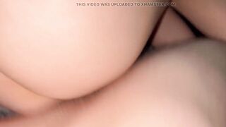 Teenagers bimbos gets banged insane unplanned by her EX and get creampied all over her tight soak snatch