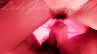 "Fucked me rough and cum all over my fur!" Noisy orgasm - LadyGodivaAndMe