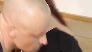 Nymphomaniac widow spreads her legs again!