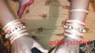 indian village aunty was going alone, she was patted