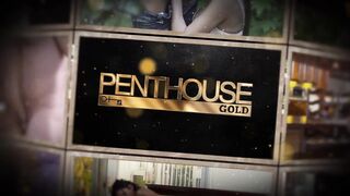 Spanish Penthouse starlet Penelope Cum slips her cunt up and down a lengthy penis