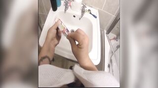 Bae chunky young thai barely legal takes home pregnancy test inside