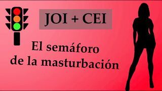 Spanish sex-rol game. Semaforo JOI.
