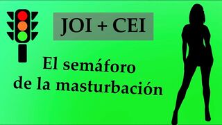 Spanish sex-rol game. Semaforo JOI.