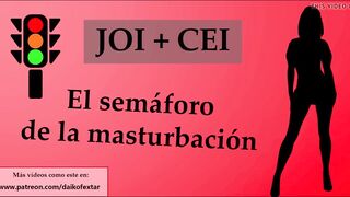 Spanish sex-rol game. Semaforo JOI.