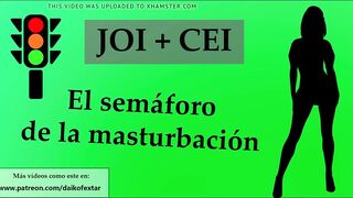 Spanish sex-rol game. Semaforo JOI.