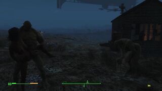 Monsters and mutants invaded the settlement girls