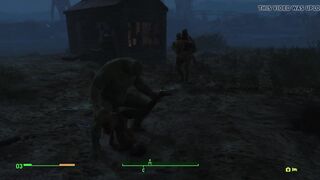 Monsters and mutants invaded the settlement girls