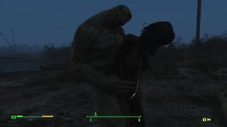 Monsters and mutants invaded the settlement girls