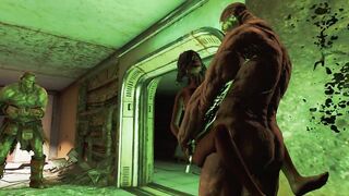 Monsters and mutants invaded the settlement girls