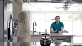 Kenzie Reeves Showing off in the Kitchen