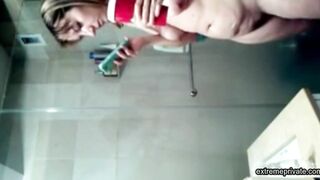my mature mom showers before a date