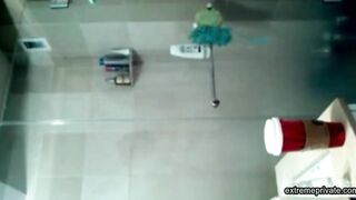 my mature mom showers before a date