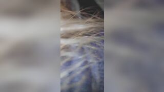 Whore getting banged! outdoors