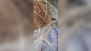Whore getting banged! outdoors