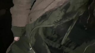 Cracky gets pissed on into the street