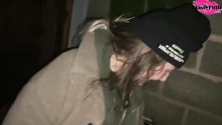 Cracky gets pissed on into the street