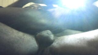 Jizzed the Slender African Mom