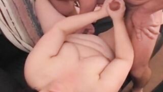 BBW Likes Cream On Her Jugs