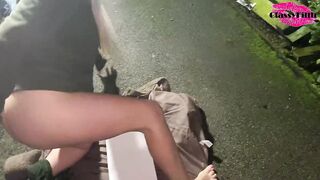 Cracky signs her autograph with a pen up her BUTT!!!