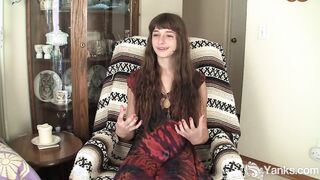 Yanks Dark Haired Willow Interview And Masturbation