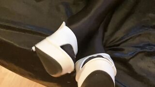 White Mules African Spandex Legs per User Request
