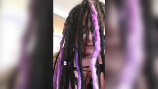 Fucking and Sucking Off with her Bitch Collar on!