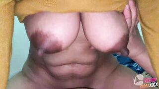 Fucking Huge Natural Melons While My Wifey Is Shopping (Full & Uncen inside Fansly BbwThaixxx)