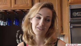 Petite lesbian fingers busty girlfriend