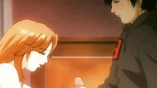 Hentai student meets horny Milf at home