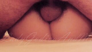 Deep Booty Fucking with Anal Cummed! - Noisy orgasm - Amateur lovers - Anal cumshot - LadyGodivaAndMe