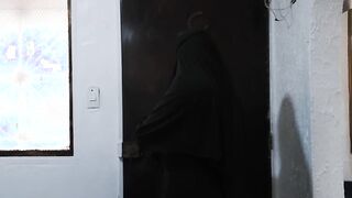 cougar Muslim Arab Step Milf Amateur Ride Anal Toy And Squirts Inside African Niqab Hijab On Cam SEX TOY RIDING SQUIRT