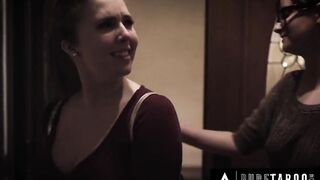 INNOCENT TABOO Anal Girlfriend Lena Paul Makes Prude Ex-Wife Jay Taylor See Her Take It Up The Butt
