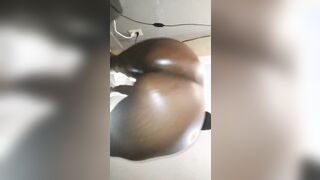Fun at The Gloryhole with a Older African Mom