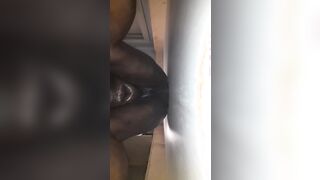 Fun at The Gloryhole with a Older African Mom